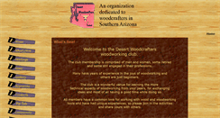 Desktop Screenshot of desertwoodcrafters.org